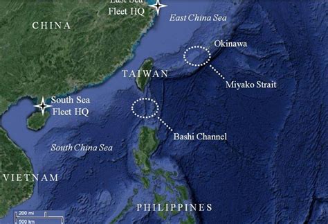 china controls the bashi channel.